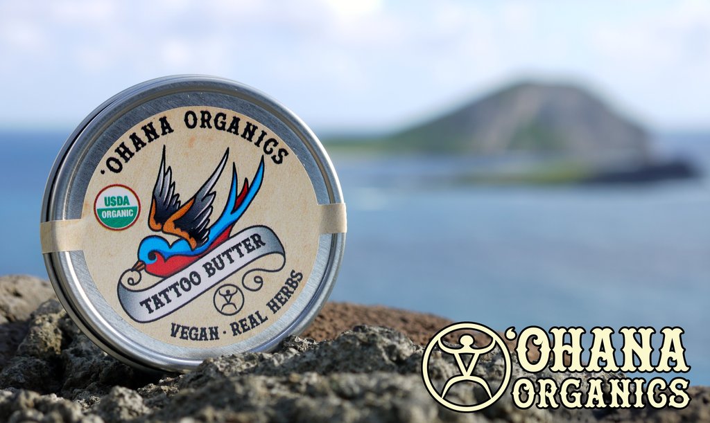 Ohana Organics- Vegan Tattoo Butter- 0.5 oz